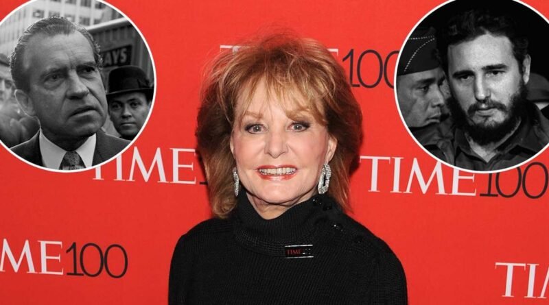 Barbara Walters' Iconic Interviews Over the Years: A Photo Collection
