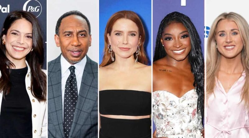 Celebrities and Athletes Weigh In on the Simone Biles and Riley Gaines Controversy