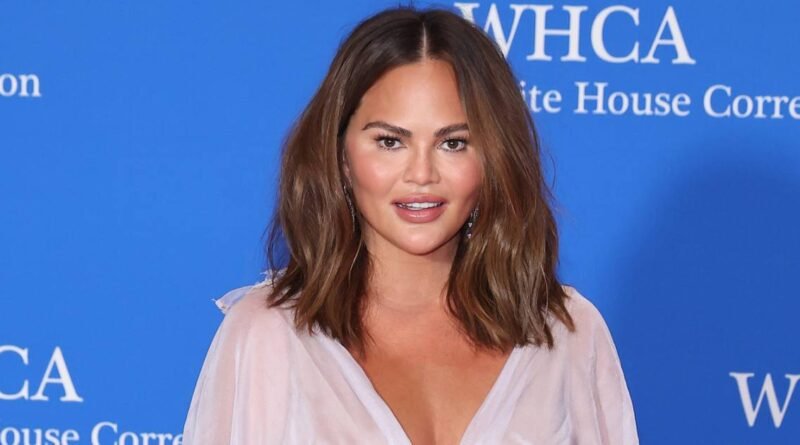 Chrissy Teigen Reveals Bandaged Face During Instagram Live Session