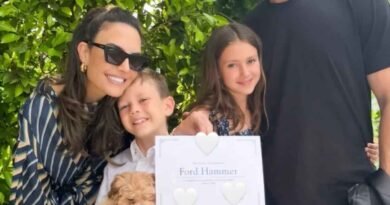 Elizabeth Chambers Posts Rare Photo with Ex-Husband Armie Hammer and Their Kids
