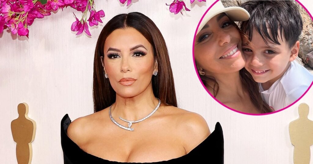 Eva Longoria Celebrates Son Santi's 7th Birthday with Exclusive Photos