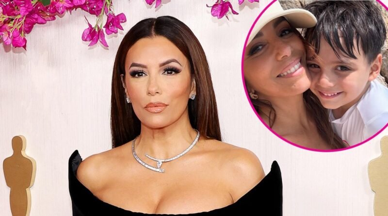 Eva Longoria Celebrates Son Santi's 7th Birthday with Exclusive Photos
