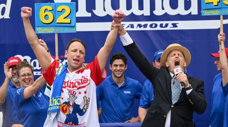 Joey Chestnut Shares Big News About Nathan's Hot Dog Eating Contest