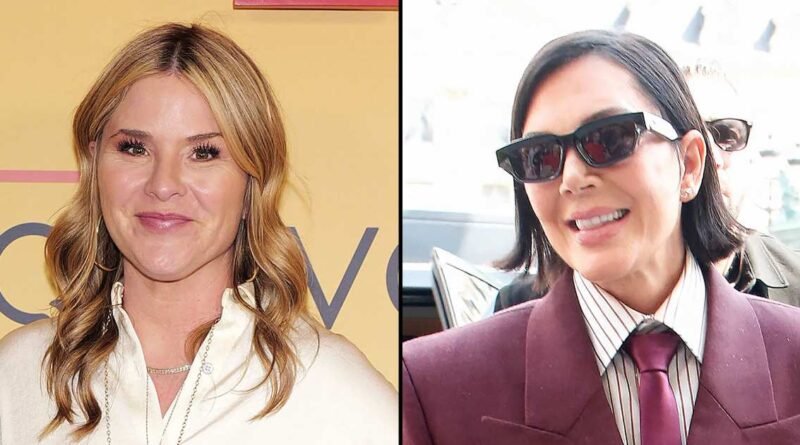 Jenna Bush Hager Weighs In on Kris Jenner's New Look Debate