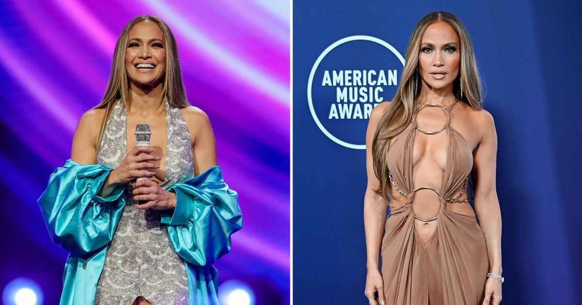 Jennifer Lopez's 8 AMA Outfits Feature Spontaneous Choices