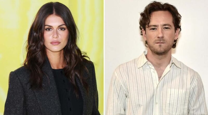 Kaia Gerber and Lewis Pullman Show Affection at Tyler Childers Concert
