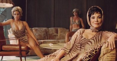 Kris Jenner Teams Up with Kim Kardashian for Stunning Skims Swim Campaign