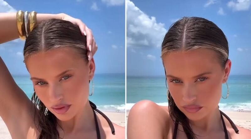 Lexi Wood Flaunts Full Glam at the Beach in Summer House