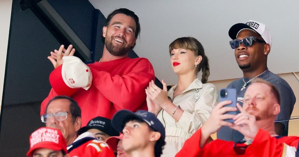 Taylor Swift and Travis Kelce's Game Day Style at the Stanley Cup