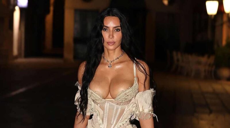 Kim Kardashian Dodges Wardrobe Malfunction in Bold Dress Post-Bezos Wedding