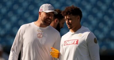 Travis Kelce and Patrick Mahomes Sample Dishes at Their New Steakhouse
