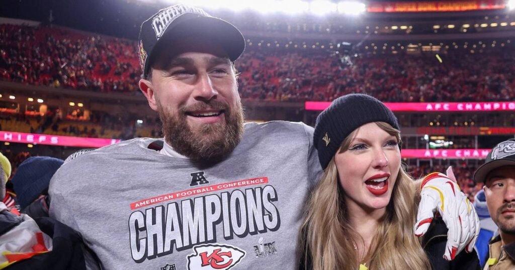 Taylor Swift Responds to Travis Kelce's Shirtless Cameo in Happy Gilmore 2