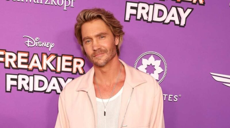 Chad Michael Murray Joins Family at Freakier Friday Premiere