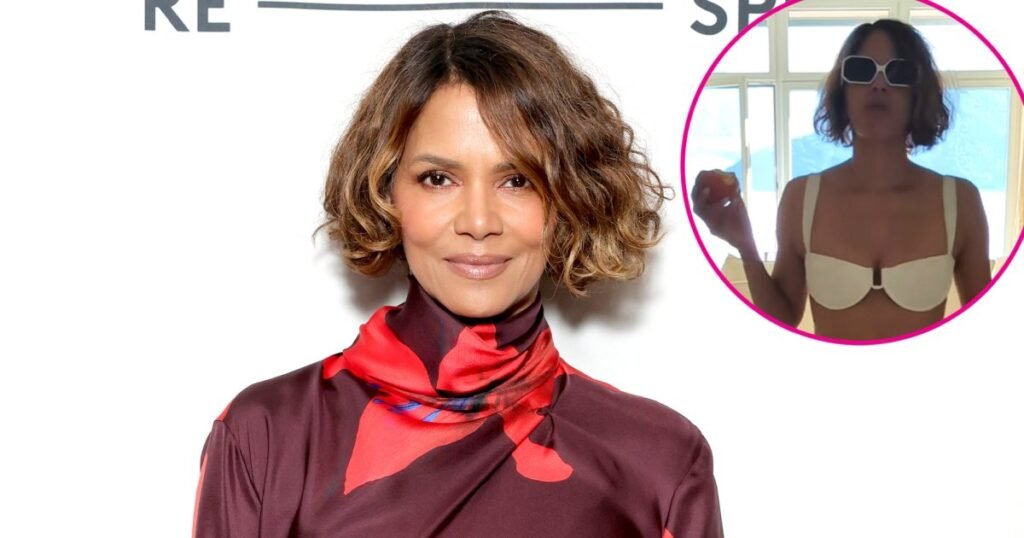 Halle Berry's Bikini Bottoms Slip Off While Dancing to Van Hunt