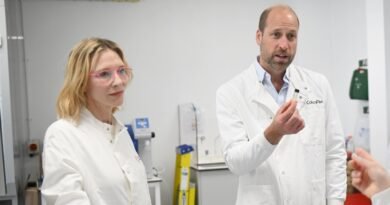 Prince William and Cate Blanchett Explore Sustainable Fashion at Lab Visit