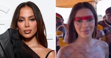Anitta's Body Paint Moment Sparks Reactions from Fans in Xingu