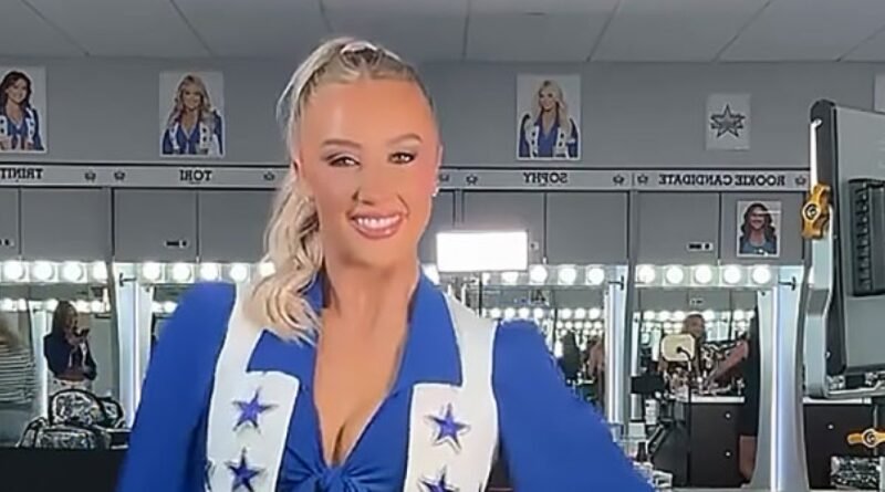 Dallas Cowboys Cheerleader Faith Ward Shares Her Thoughts on Wearing the Uniform