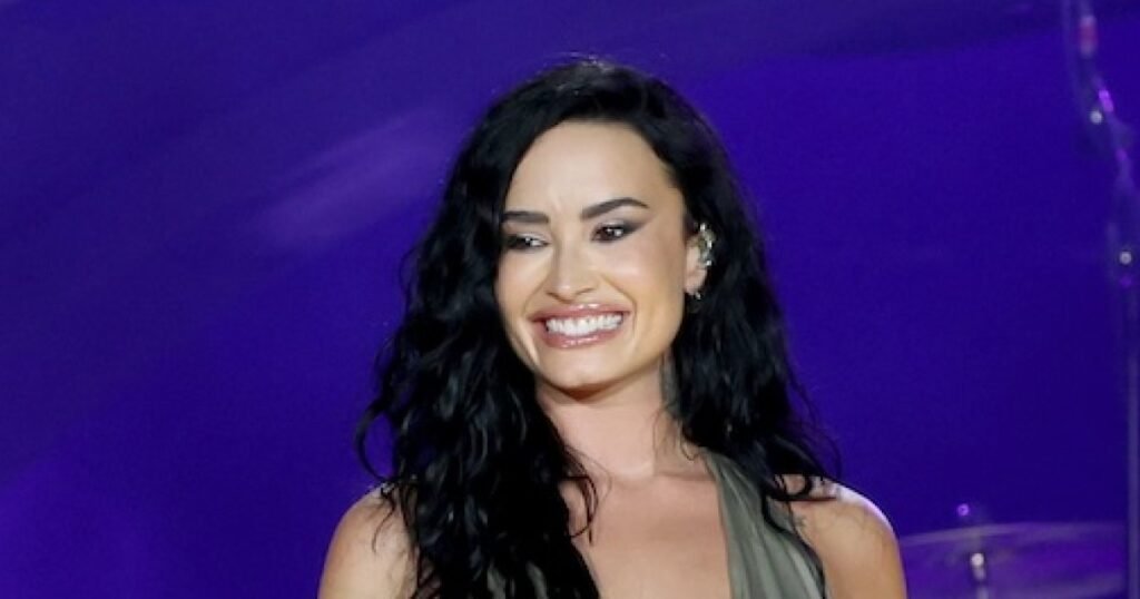 Demi Lovato Turns Heads in Stunning Sage Green Outfit at Jonas Brothers Tour Opening