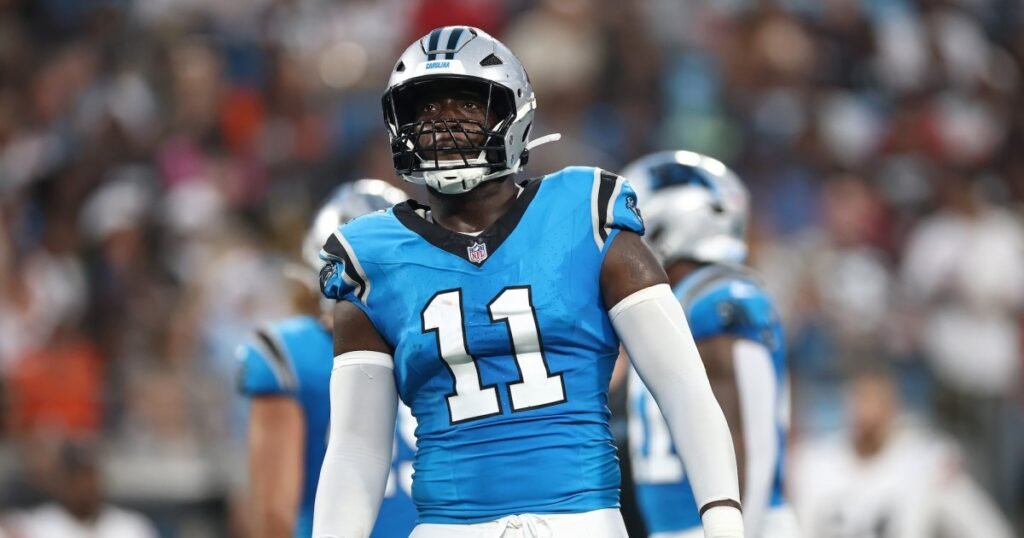 Panthers Coach Discusses Nic Scourton's Collapsed Lung Injury During Practice