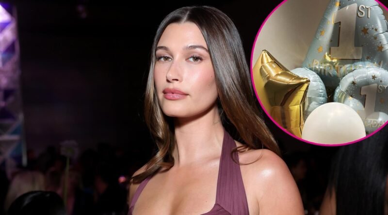 Hailey Bieber Marks Son Jack's First Birthday with Heartwarming Photos
