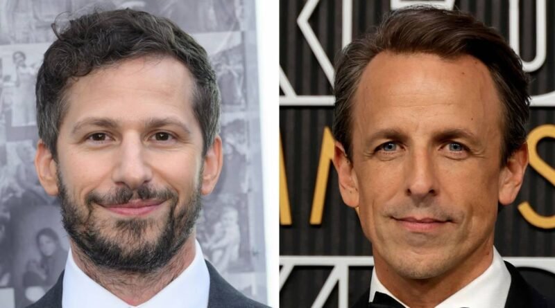 Andy Samberg Responds to Seth Meyers' Dog Passing After Their Feud