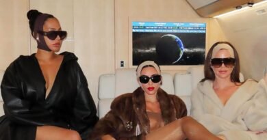 Kim Kardashian Dazzles in Sheer Ensemble Featuring Skims Face Wrap