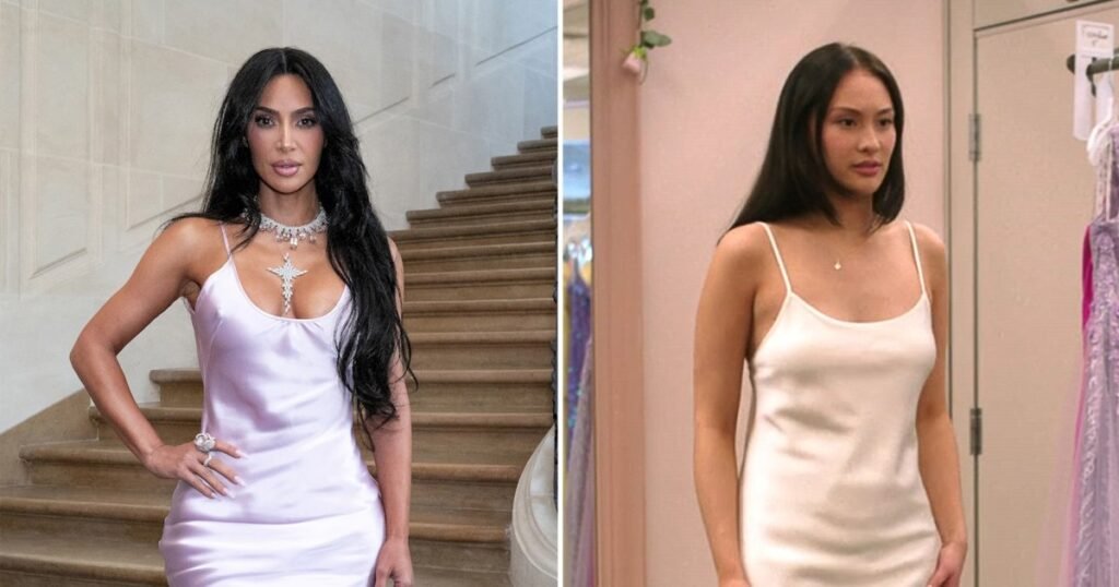 Kim Kardashian Stuns in Belly's Wedding Dress from The Summer I Turned Pretty