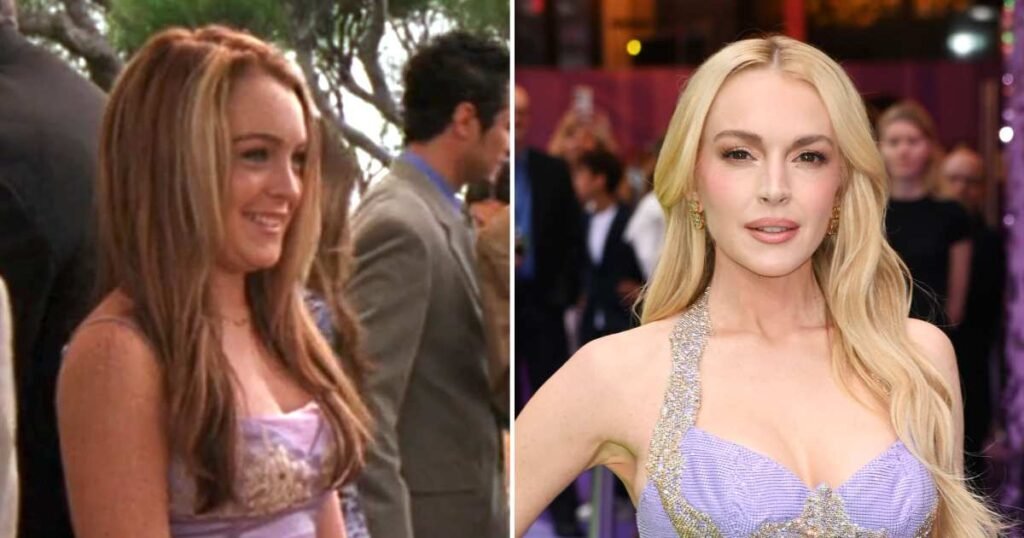 Lindsay Lohan Revives Freaky Friday Look at Freakier Friday Premiere
