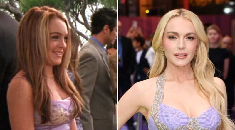 Lindsay Lohan Revives Freaky Friday Look at Freakier Friday Premiere