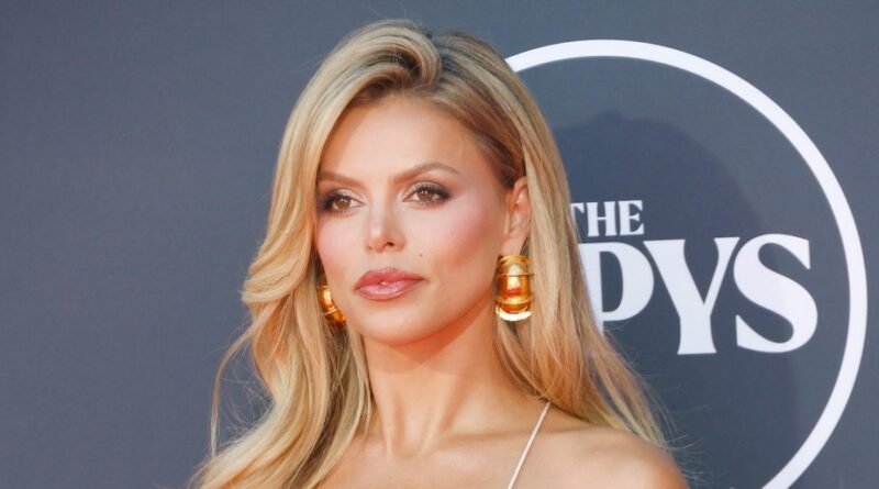 Brooks Nader Radiates Elegance in Topless Shot and Rhinestone Couture in Italy