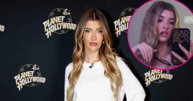 Sami Sheen Flaunts Her Curves in a Daring Sheer Lingerie Set