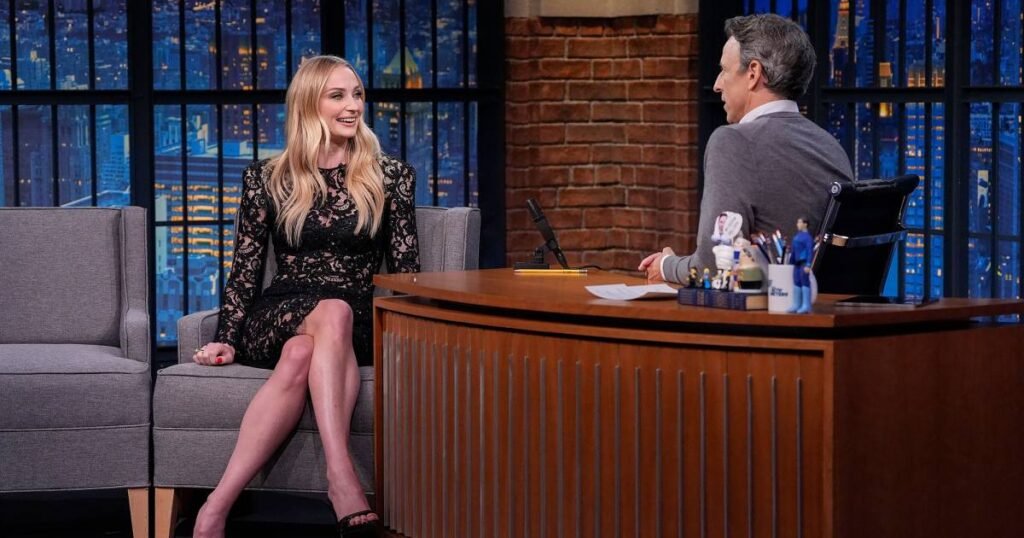 Sophie Turner Stuns in Sheer Dress After Responding to Mom-Shamers