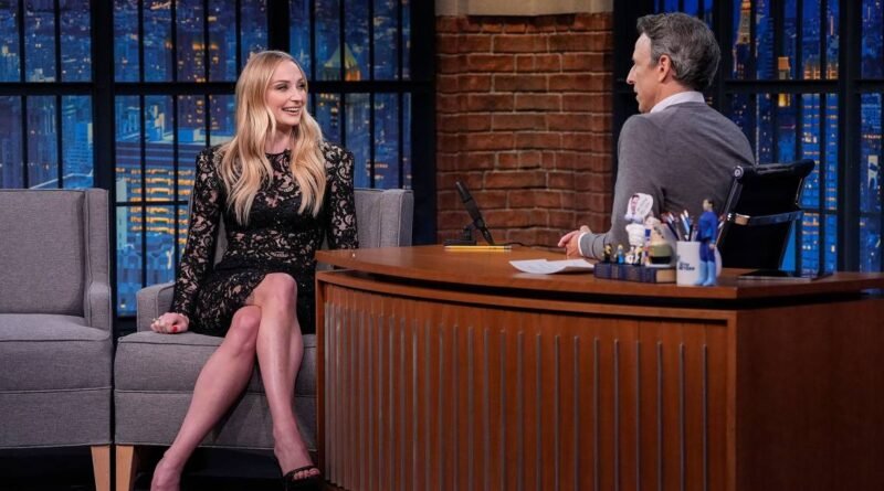 Sophie Turner Stuns in Sheer Dress After Responding to Mom-Shamers