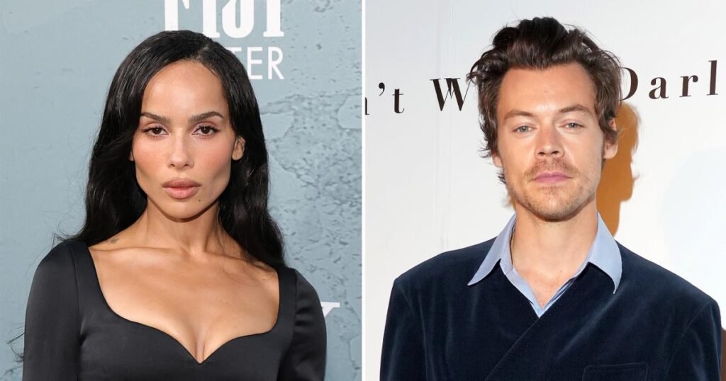 Zoe Kravitz Dazzles in Ab-Baring Outfit Following Harry Styles Sighting