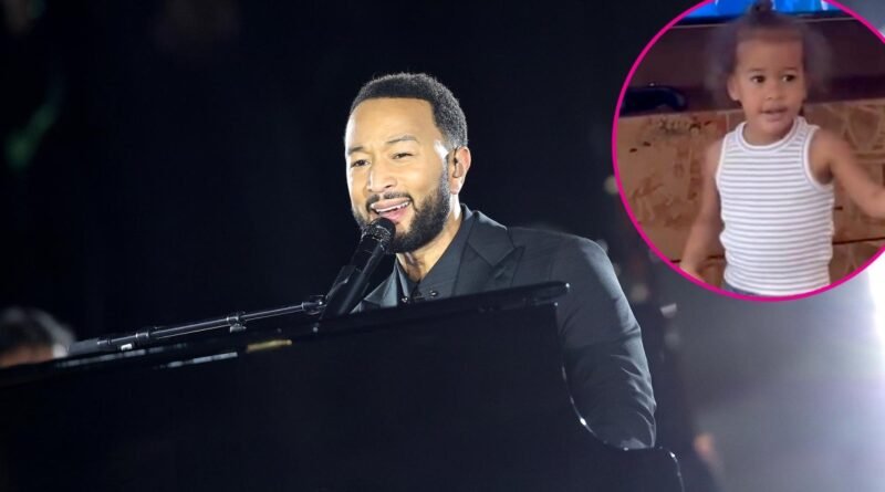 John Legend's Daughter Esti Adorably Chants "I Love My Daddy" in Heartwarming Video
