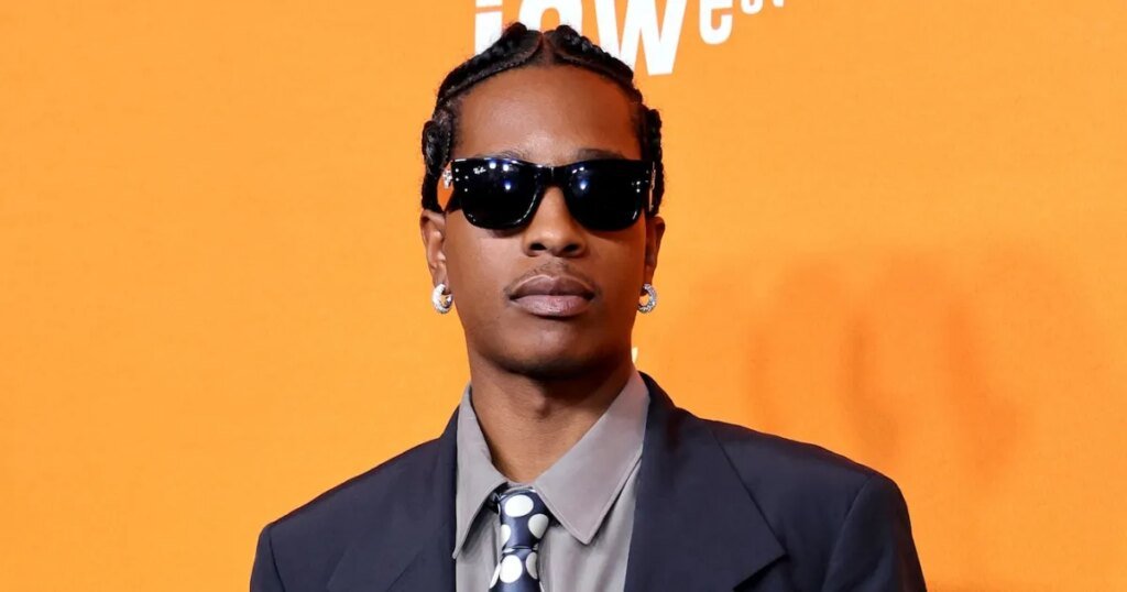 ASAP Rocky Embraces His Gray Hair in Anticipation of Baby No. 3's Arrival