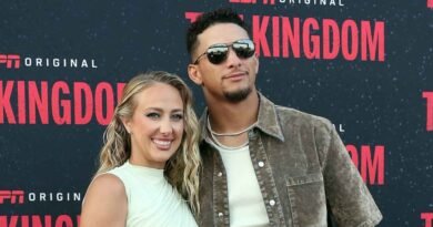 Brittany Mahomes Dazzles at The Kingdom Premiere with Patrick