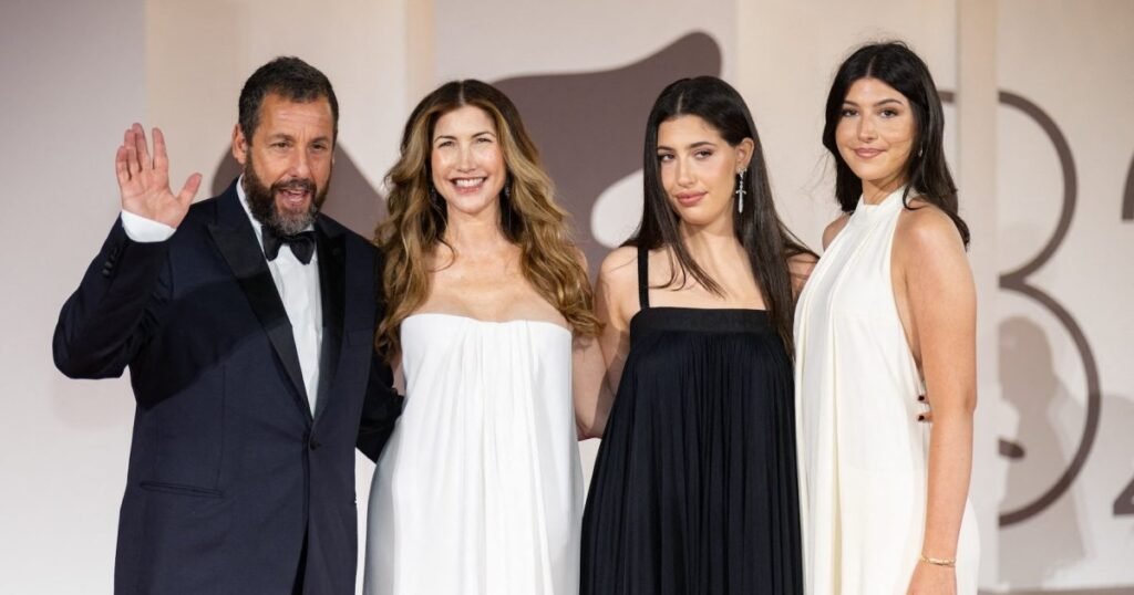 Adorable Family Moments: Adam Sandler with Daughters Sadie and Sunny