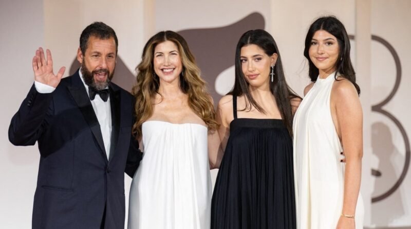 Adorable Family Moments: Adam Sandler with Daughters Sadie and Sunny