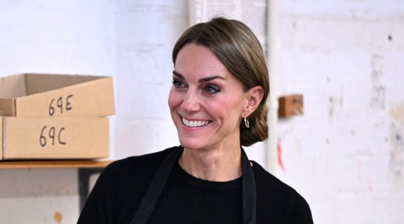 Kate Middleton Instantly Styles Elegant Updo sans Hair Tie