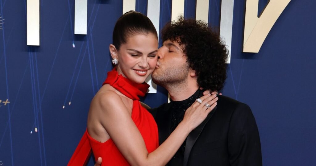 Selena Gomez and Benny Blanco Show Affection at the 2025 Emmy Awards
