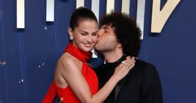 Selena Gomez and Benny Blanco Show Affection at the 2025 Emmy Awards