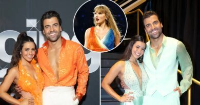 Are Jan Ravnik and Jen Affleck’s DWTS Outfits Inspired by Taylor Swift? (Exclusive)