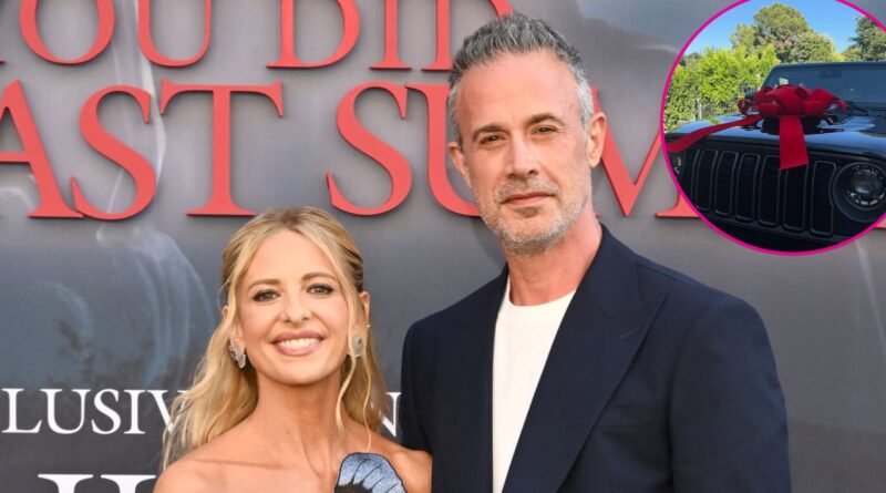 Sarah Michelle Gellar and Freddie Prinze Surprise Daughter with Car for Her Sweet 16
