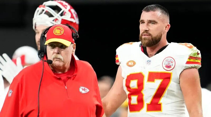 Travis Kelce and Andy Reid Squash Tension Rumors with Heartfelt Sideline Embrace