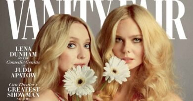 Dakota and Elle Fanning Coordinate Their Looks on the Cover of Vanity Fair