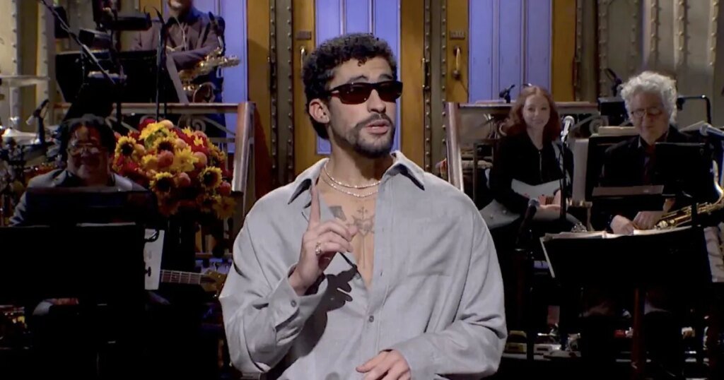 Bad Bunny Responds to Super Bowl LX Halftime Controversy on SNL