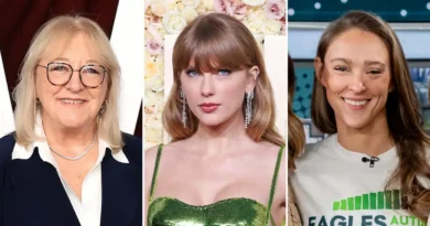 Donna Kelce Cheers on Taylor Swift and Travis Kelce at the Chiefs Game