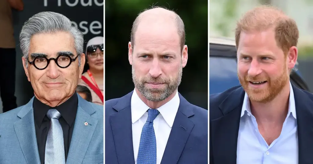 Was Eugene Levy Permitted to Inquire About Prince Harry with Prince William?