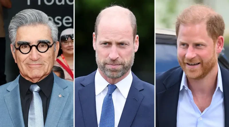 Was Eugene Levy Permitted to Inquire About Prince Harry with Prince William?